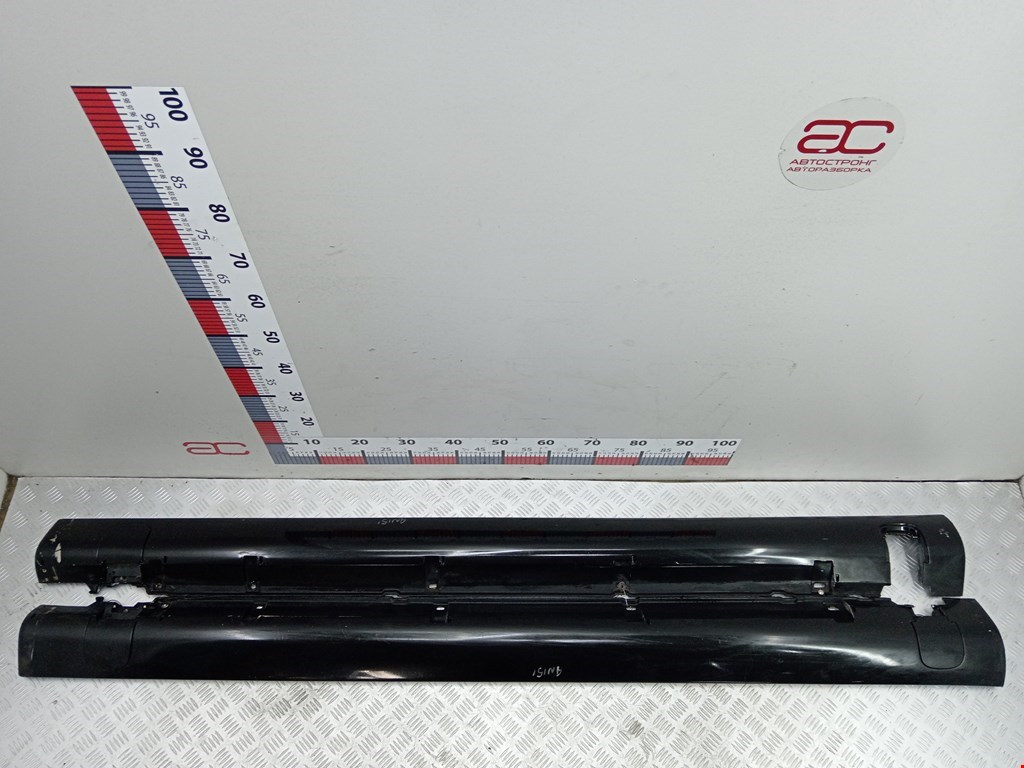 Накладка декоративная на порог (Комплект) Opel Omega B (1994-2004)