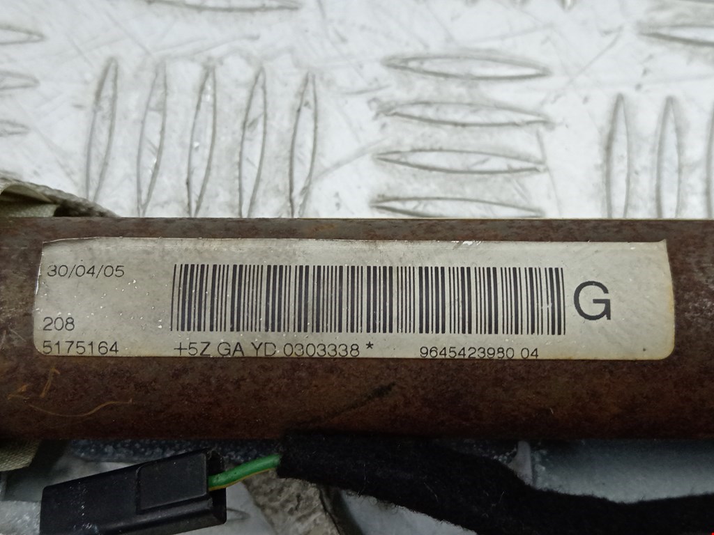 Подушка безопасности боковая (шторка) PEUGEOT 407 2004-2010