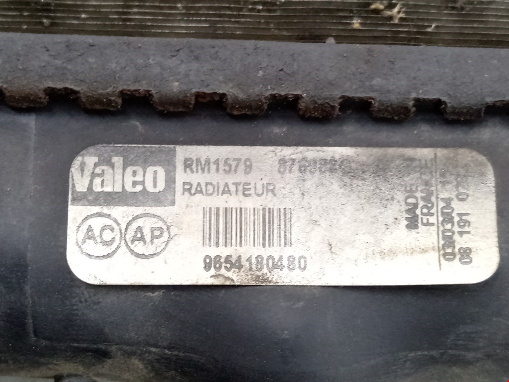 Радиатор основной PEUGEOT 307 2001-2008