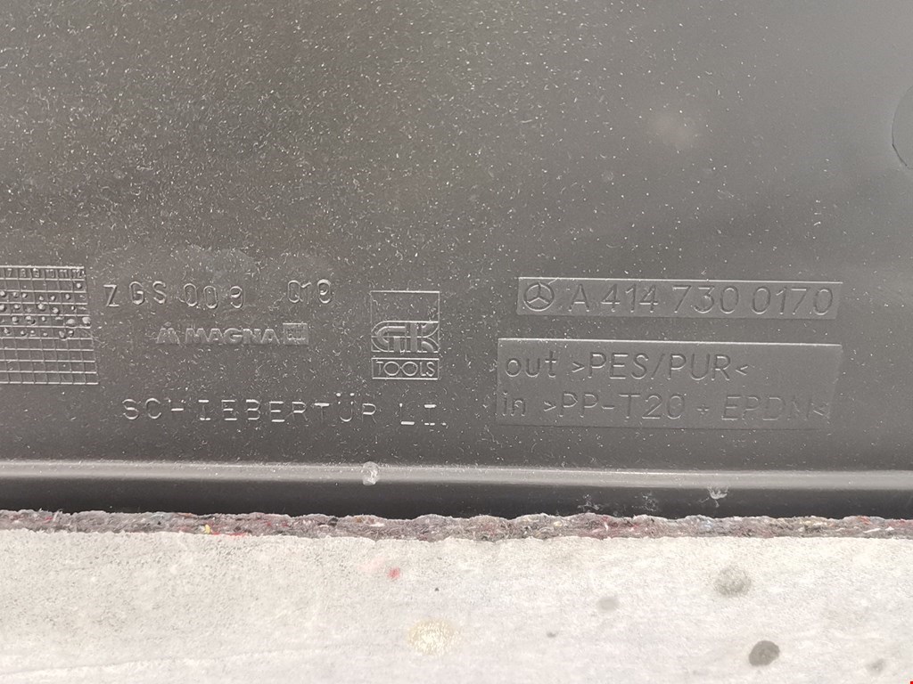 Обшивка двери задняя левая MERCEDES-BENZ Vaneo 2001-2005