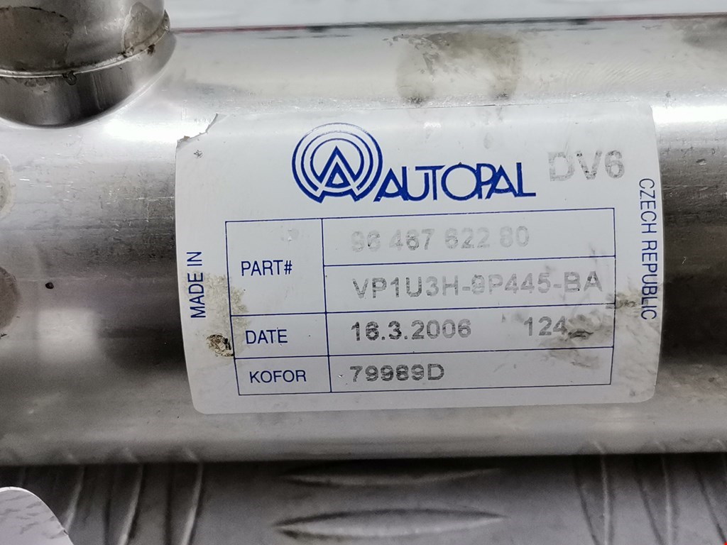 Радиатор системы ЕГР CITROEN C4 I 2004-2014