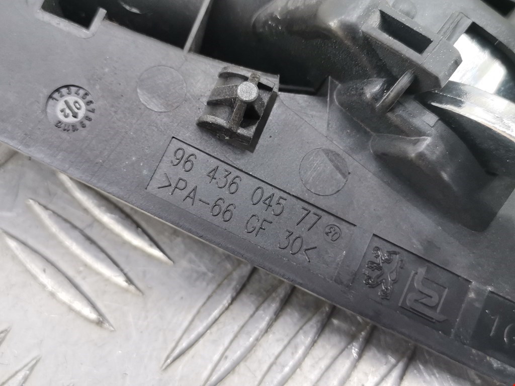 Ручка дверная задняя внутренняя левая PEUGEOT 307 2001-2008