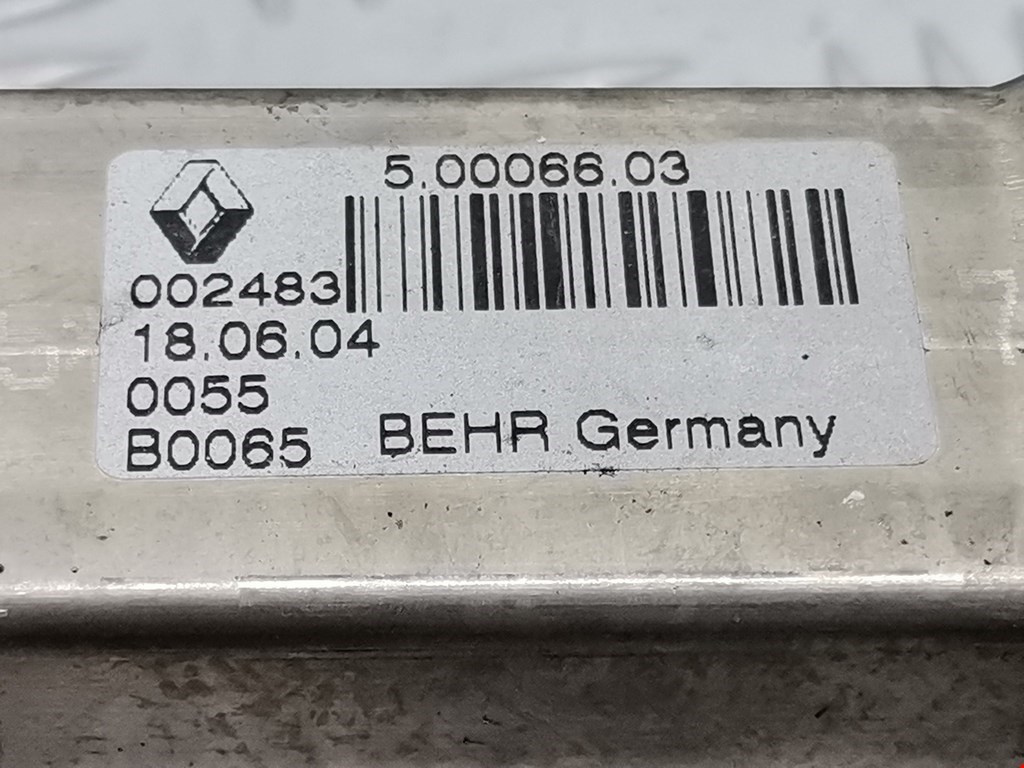 Радиатор системы ЕГР RENAULT Scenic II 2003-2010