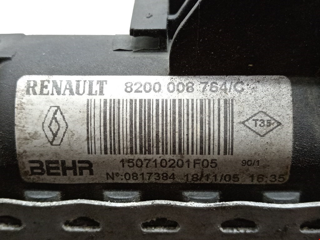 Радиатор основной RENAULT Laguna 2001-2007