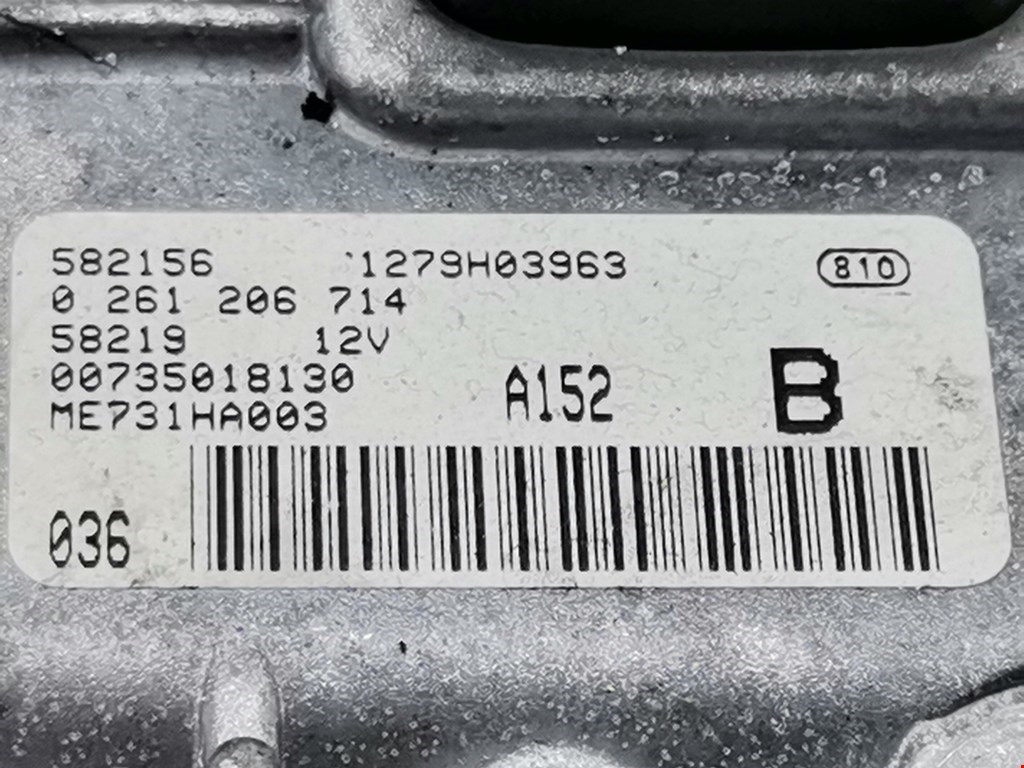 Блок управления двигателя (ЭБУ) ALFA ROMEO 147 2000-2010