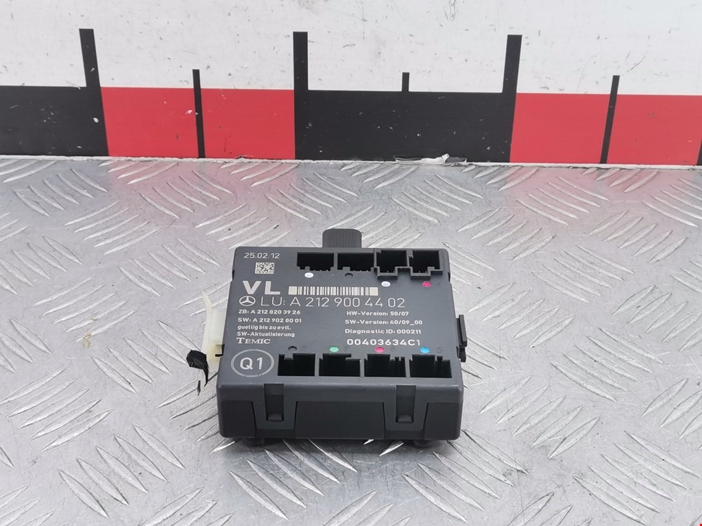 Блок комфорта MERCEDES-BENZ E-Class W212, S212, C207 2009-2016