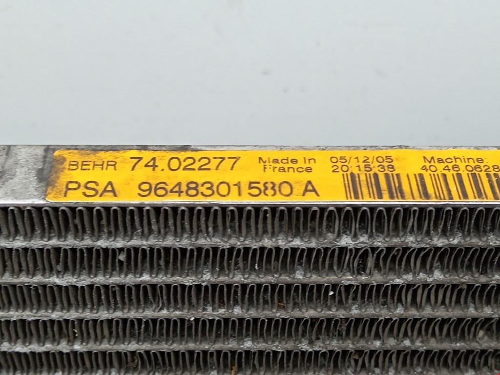 Радиатор кондиционера PEUGEOT 206 1998-2012