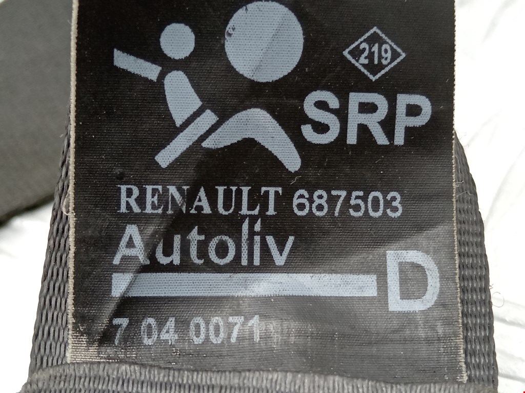 Ремень безопасности передний правый RENAULT Espace 2003-2014