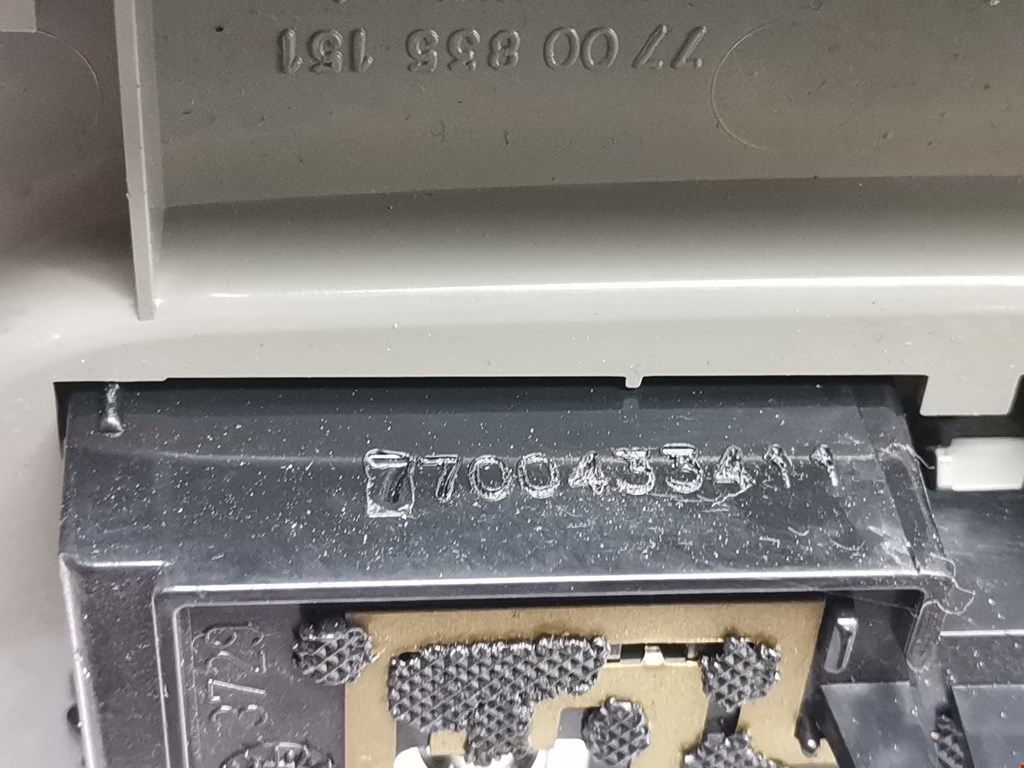 Плафон салонный (салона фонарь) RENAULT Scenic I 1996-2003