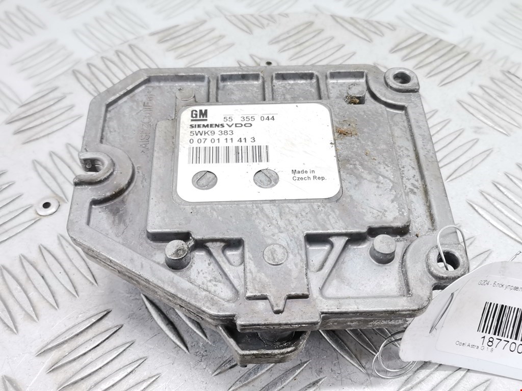 Блок управления двигателя (ЭБУ) OPEL Astra G 1998-2005