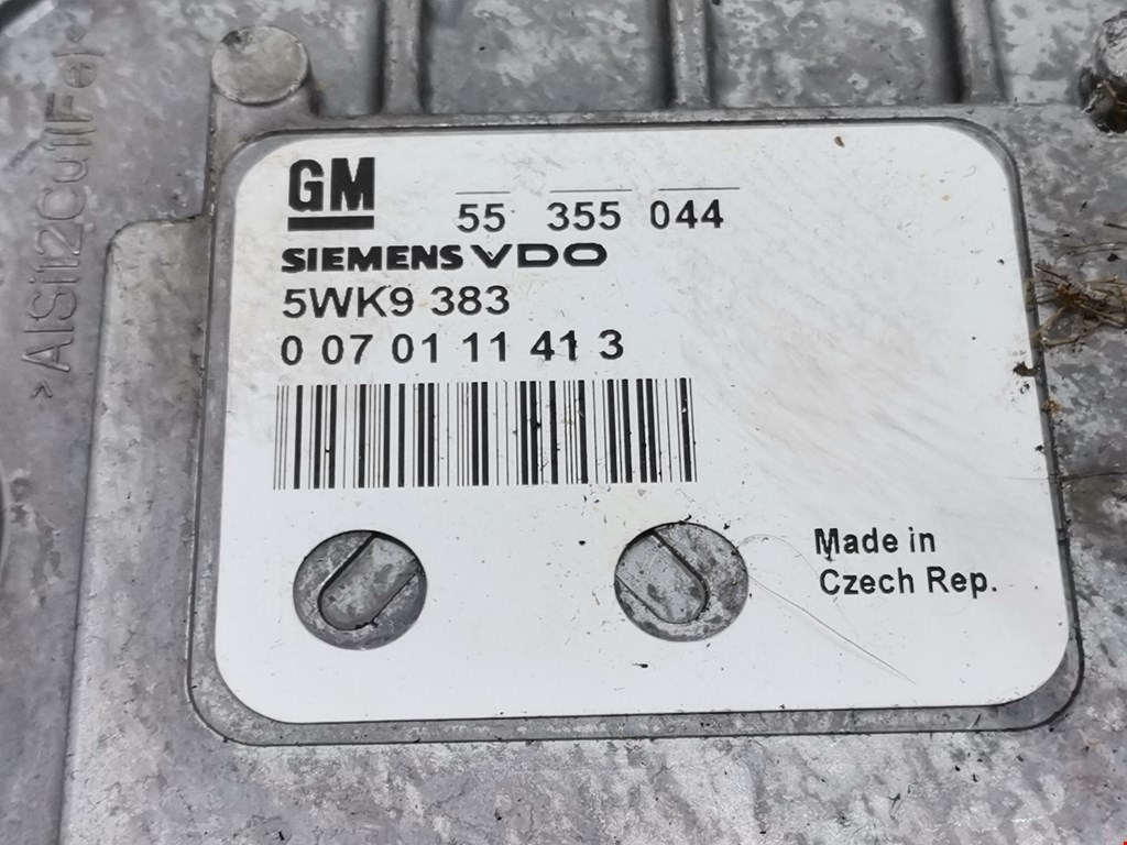 Блок управления двигателя (ЭБУ) OPEL Astra G 1998-2005