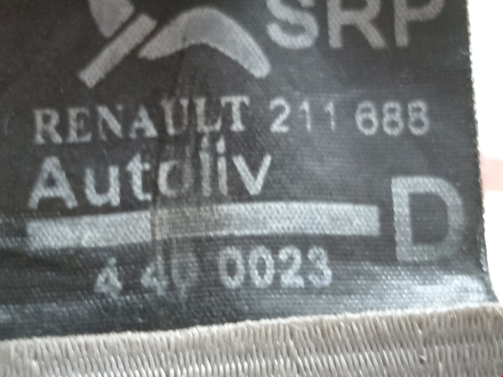 Ремень безопасности передний правый RENAULT Espace 2003-2014