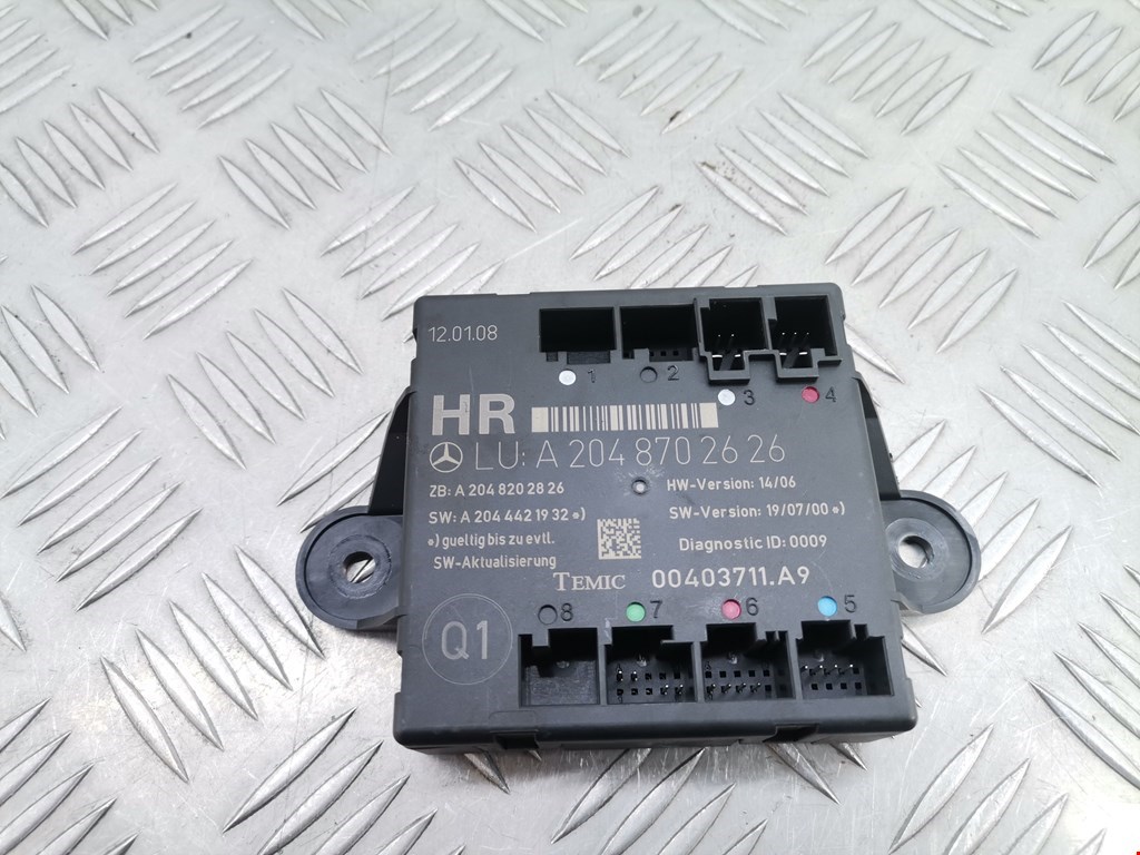 Блок комфорта MERCEDES-BENZ C-Class C-klasse W204 2007-2015