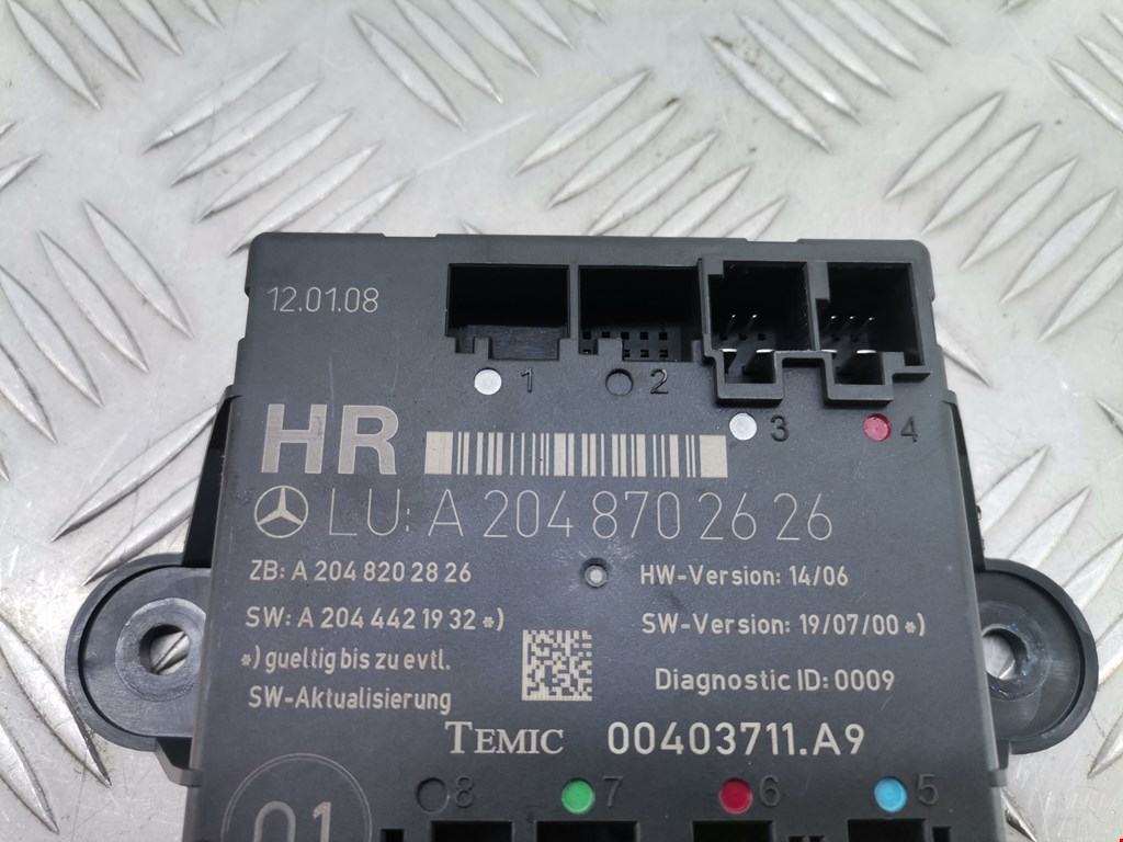 Блок комфорта MERCEDES-BENZ C-Class C-klasse W204 2007-2015