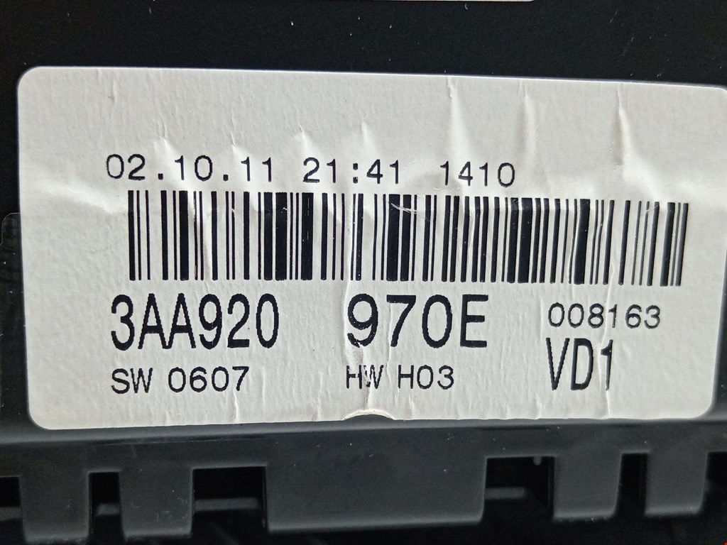 Панель приборов (щиток) VOLKSWAGEN Passat B7 2011-2015