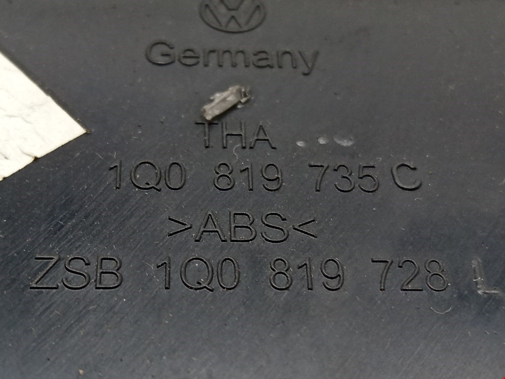 Дефлектор воздушный VOLKSWAGEN Scirocco III 2008-2017