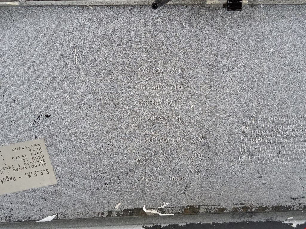 Бампер задний VOLKSWAGEN Scirocco III 2008-2017