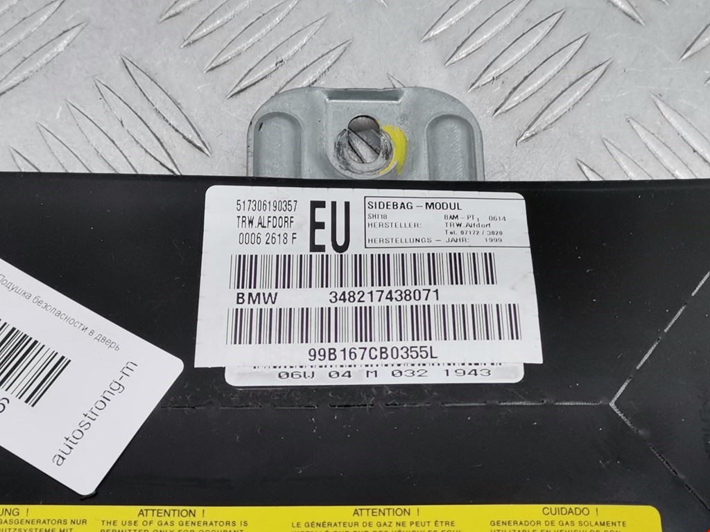 Подушка безопасности в дверь BMW 3er E46 1998-2006