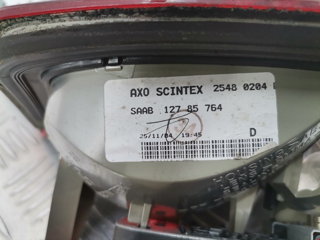 Фонарь задний внутренний правый SAAB 9-3 2002-2014