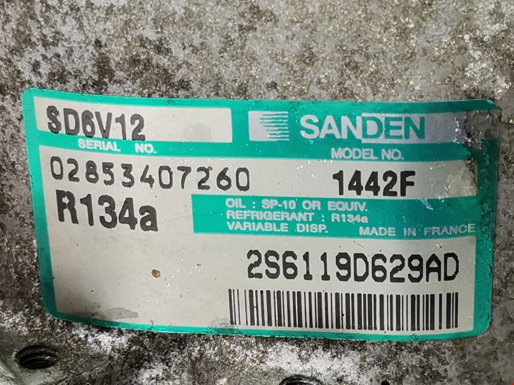 Компрессор кондиционера (системы кондиционирования) FORD Fusion 2002-2012