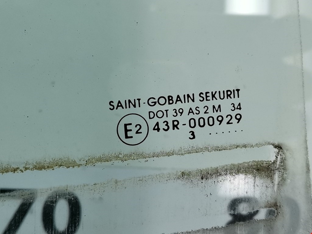 Стекло двери заднее левое FIAT Ulysse 2002-2010