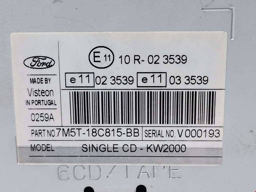 Магнитола FORD Focus II 2005-2011