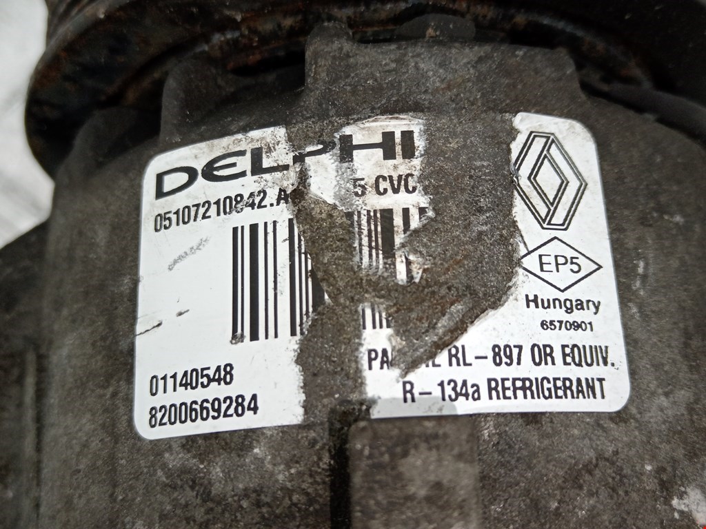 Компрессор кондиционера (системы кондиционирования) RENAULT Scenic II 2003-2010