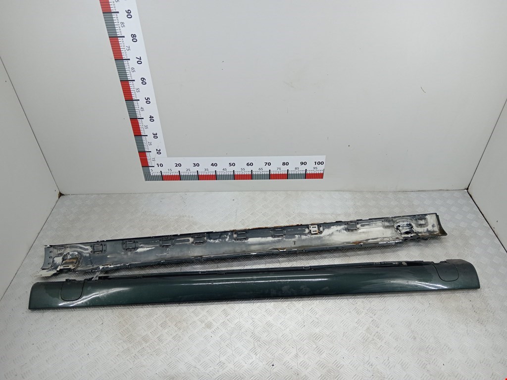 Накладка декоративная на порог (Комплект) Opel Omega B (1994-2004)