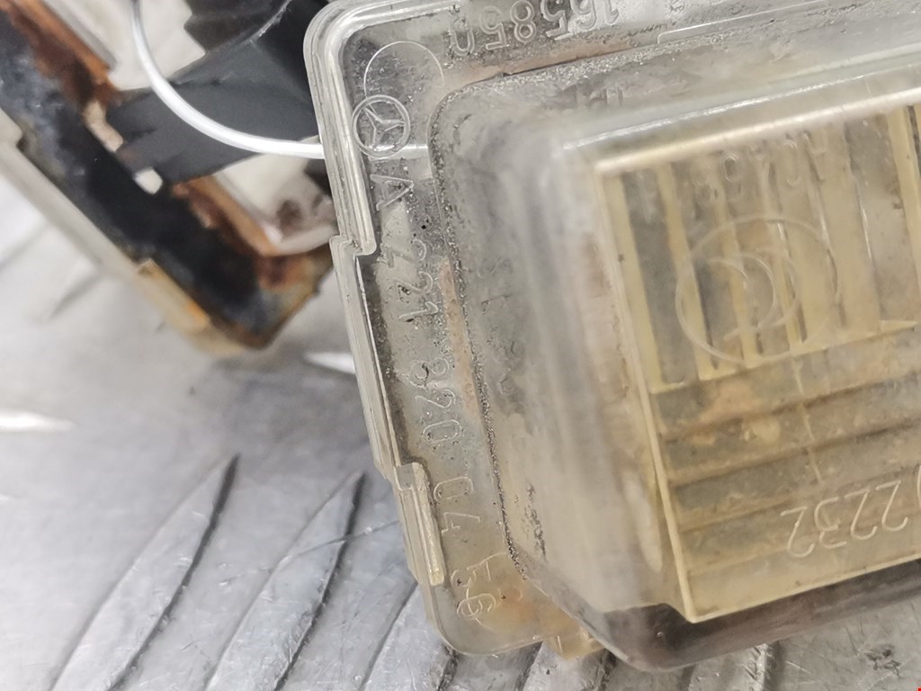 Фонарь подсветки номера MERCEDES-BENZ C-Class C-klasse W204 2007-2015