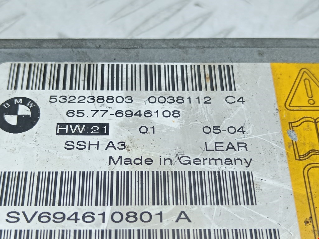 Датчик AIR BAG (подушек безопасности) BMW 7er 7 серия E65/E66 2001-2008