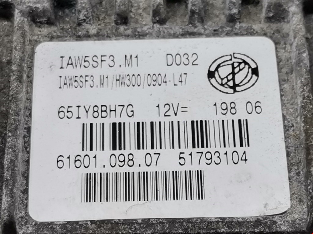 Блок управления двигателя (ЭБУ) FIAT Punto II (188) 1999-2007