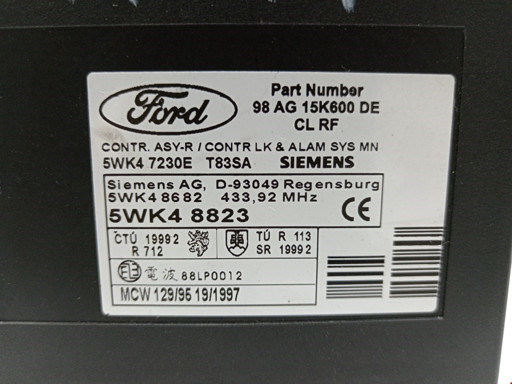 Блок комфорта FORD Focus I 1998-2005