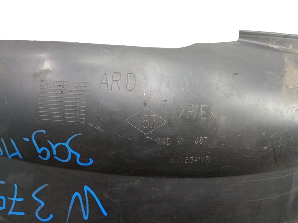 Локер (подкрылок) задний правый RENAULT Captur II 2019-н.в.