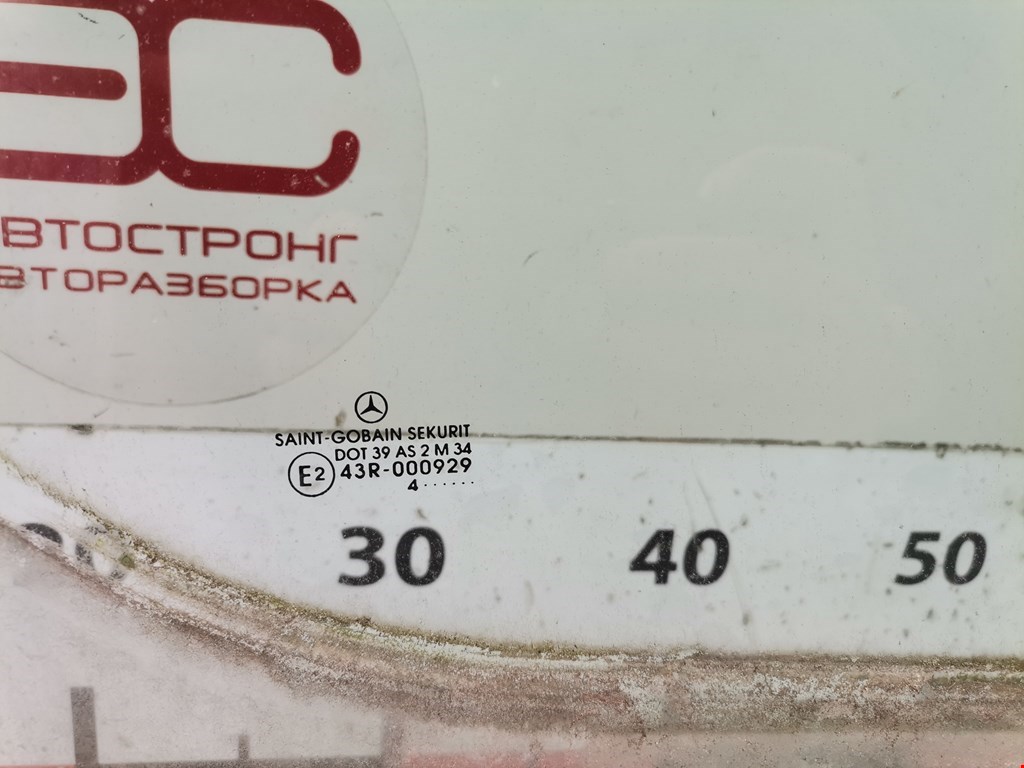 Стекло двери переднее правое MERCEDES-BENZ Vaneo 2001-2005