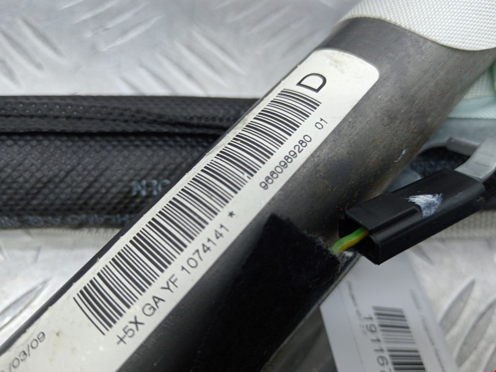 Подушка безопасности боковая (шторка) PEUGEOT 407 2004-2010