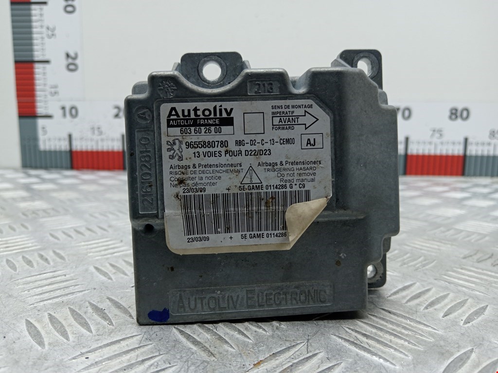 Блок управления AIR BAG PEUGEOT 407 2004-2010