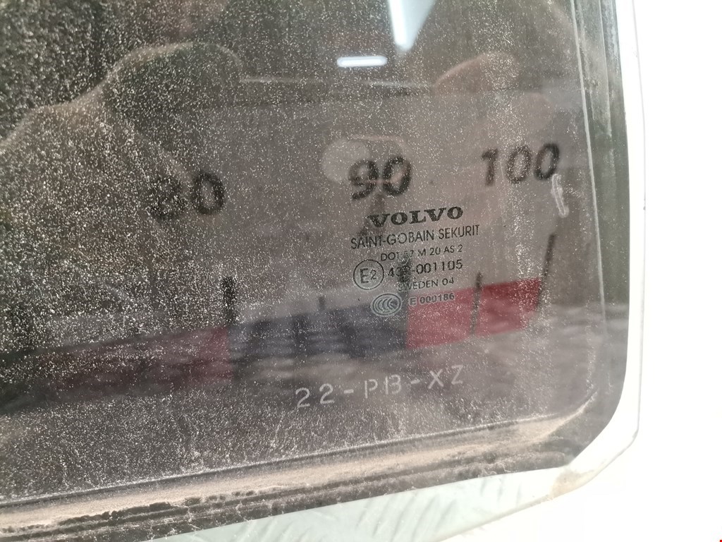 Стекло двери заднее правое VOLVO S60 I 2000-2010
