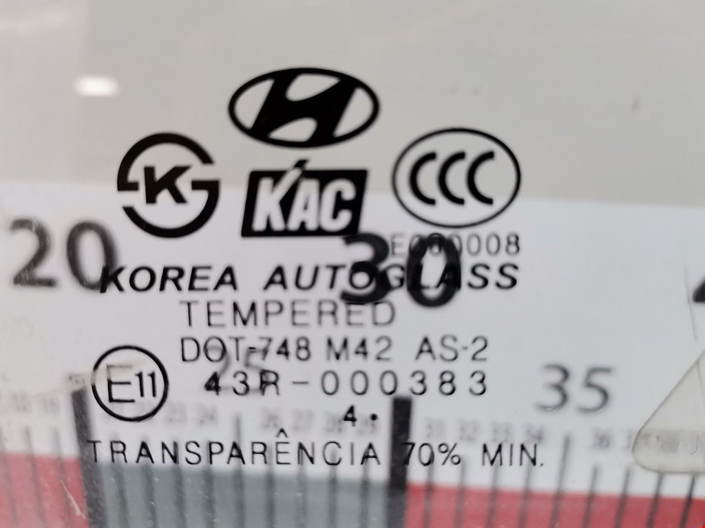 Стекло двери переднее правое HYUNDAI Sonata V NF 2004-2010