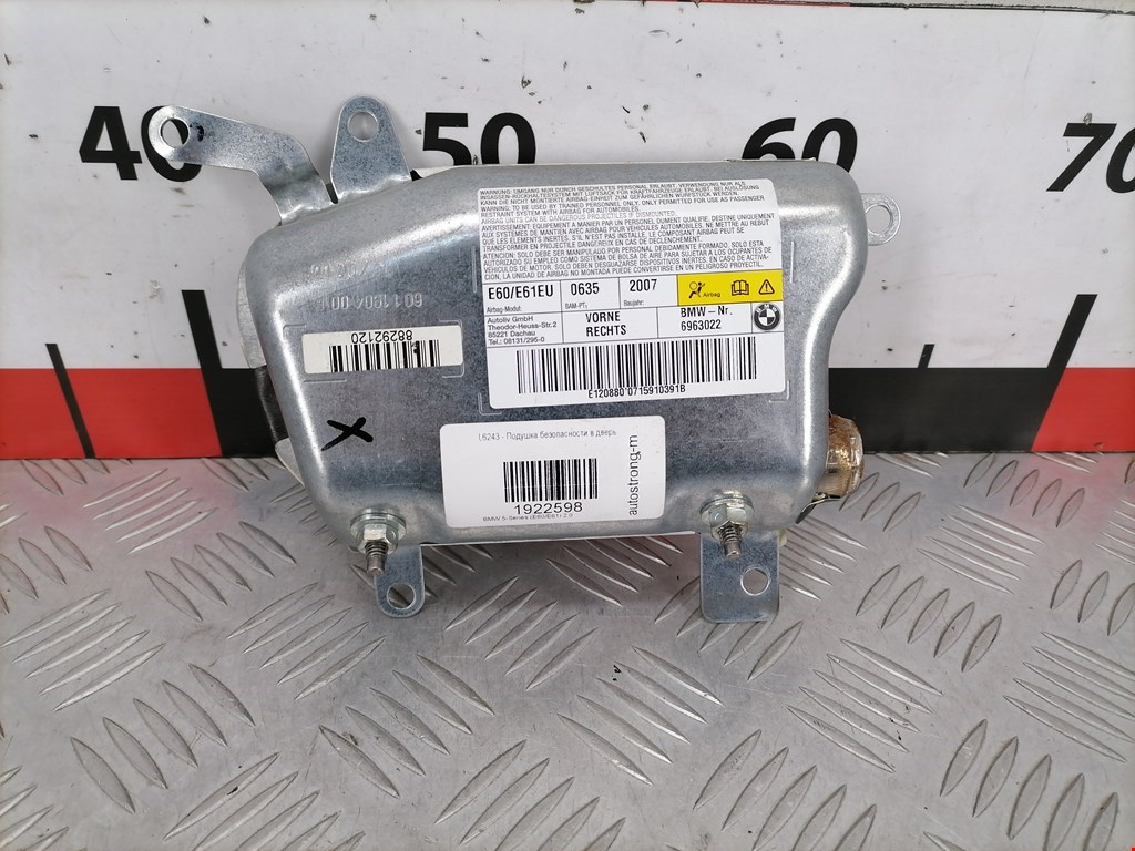 Подушка безопасности в дверь BMW 5er 5 серия E60/E61 2003-2010