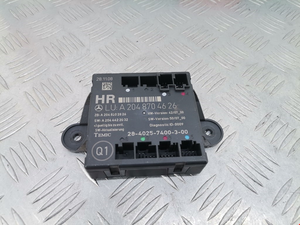 Блок комфорта MERCEDES-BENZ C-Class C-klasse W204 2007-2015