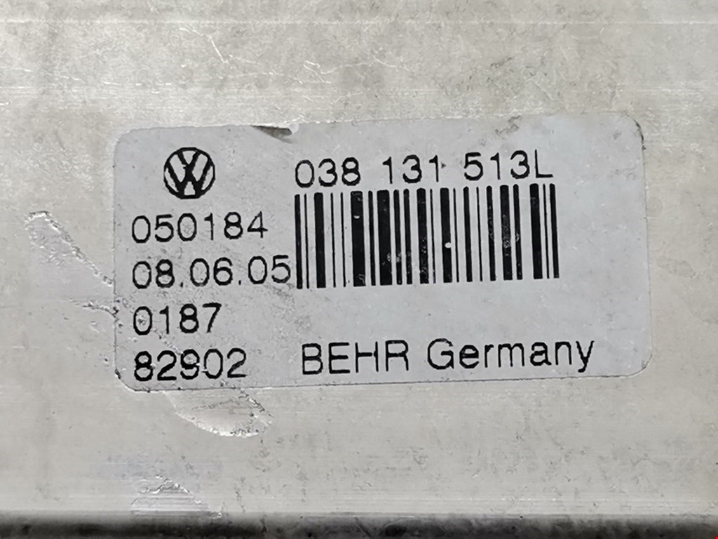 Радиатор системы ЕГР SEAT Alhambra 1996-2010