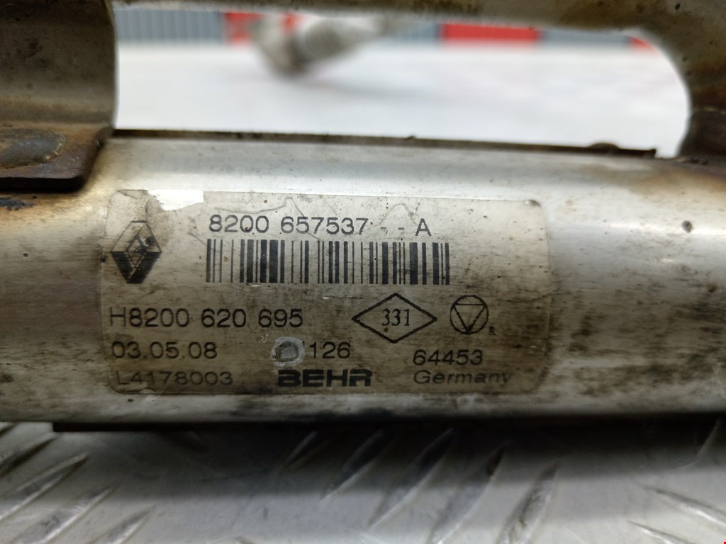 Радиатор системы ЕГР RENAULT Megane II 2002-2009