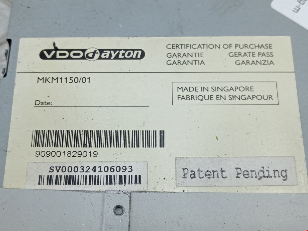 Блок навигации (навигационный) RENAULT Laguna 2001-2007