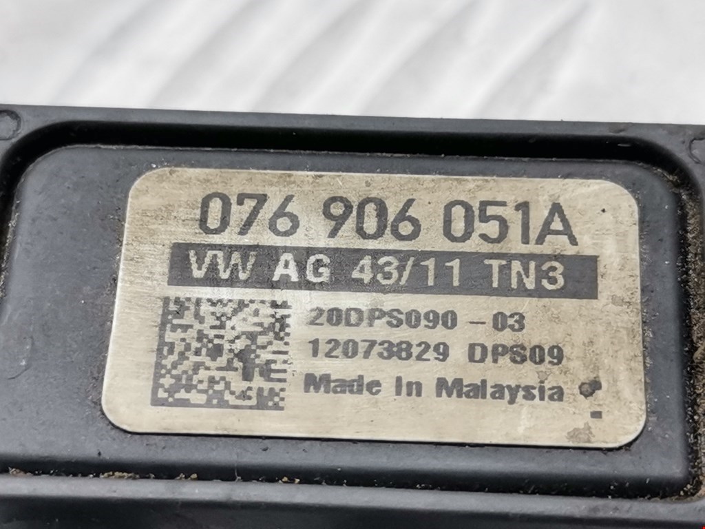 Датчик давления выхлопных газов VOLKSWAGEN Tiguan 2007-2016