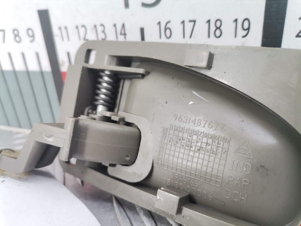 Ручка дверная задняя внутренняя правая CITROEN Xsara Picasso 1999-2012