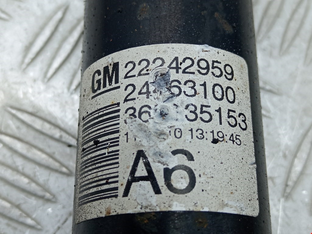 Амортизатор задний правый OPEL Zafira B 2005-2012