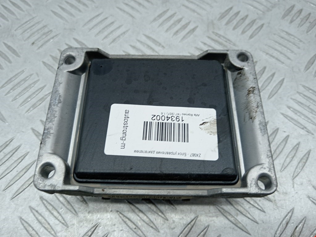 Блок управления двигателя (ЭБУ) ALFA ROMEO 147 2000-2010