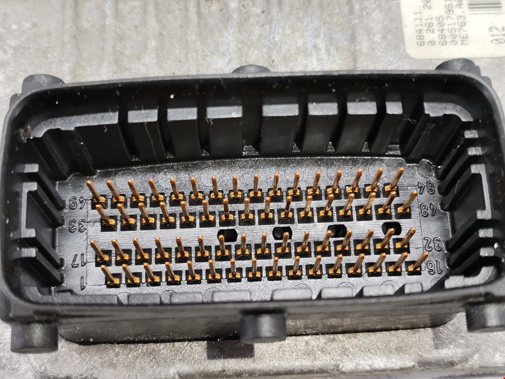 Блок управления двигателя (ЭБУ) FIAT Grande Punto 2005-2009