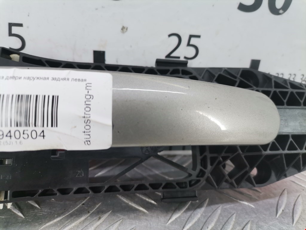 Ручка двери задней наружная левая SKODA Fabia MK2 5J 2007-2014