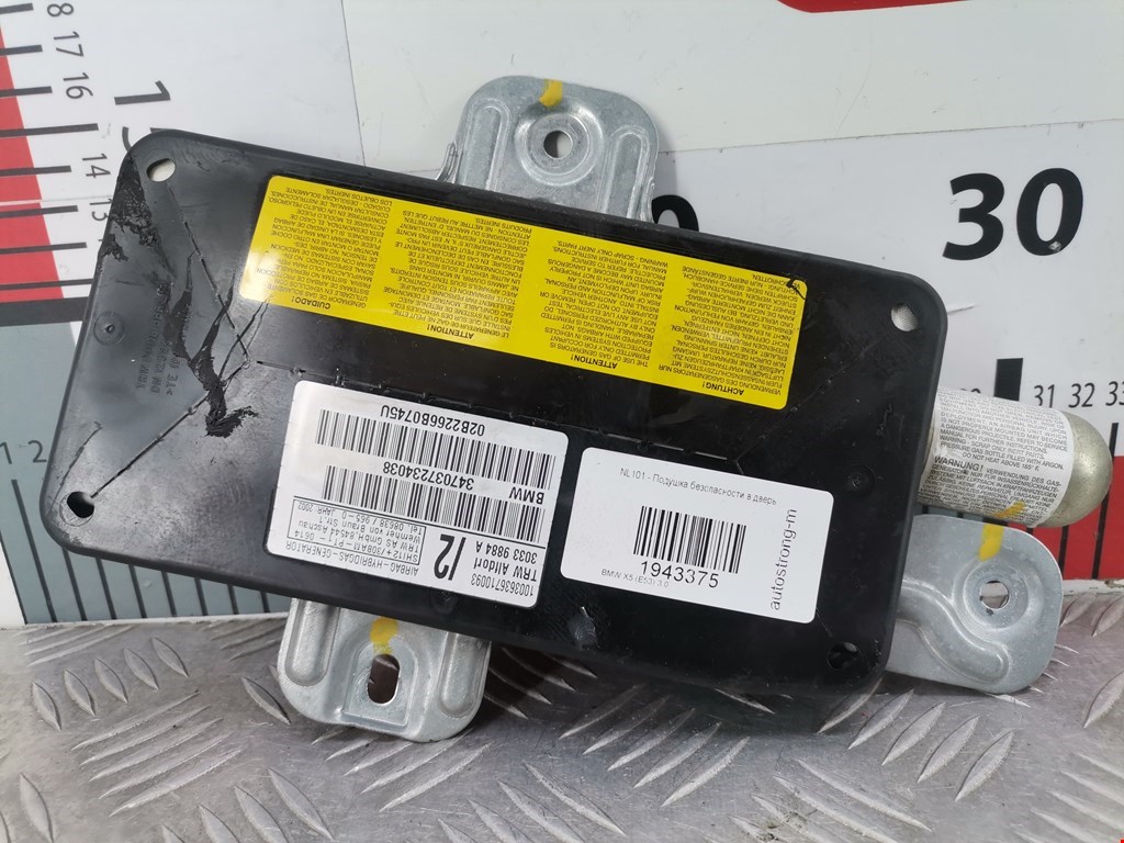 Подушка безопасности в дверь BMW X5 E53 1999-2006